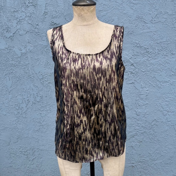 Vintage Metallic Tank Top in Large - Picture 4 of 12